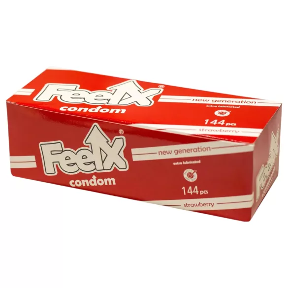 FeelX kondomi - jagoda (144 kom)