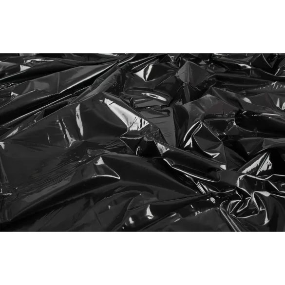 Fetiš - Lakirani čaršaf - 200x230 cm (crni)