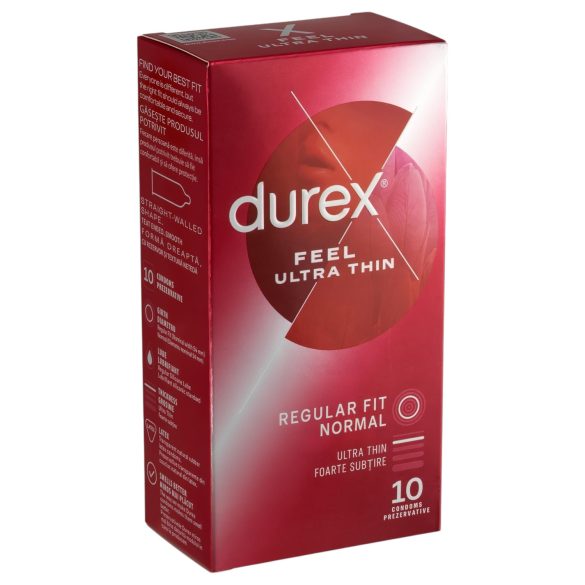 Durex Feel Ultra Thin - ultra tanki kondomi za prirodan osećaj (10 kom)