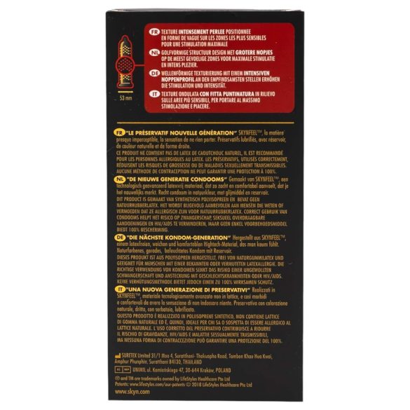 Manix SKYN Intense - lateks-free biserni kondomi (10 komada)