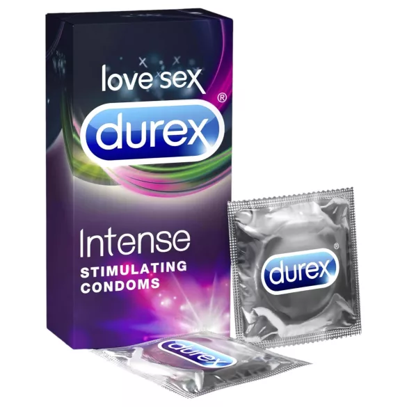 Durex Intense - rebrasti i sa tačkicama kondomi (10 komada)