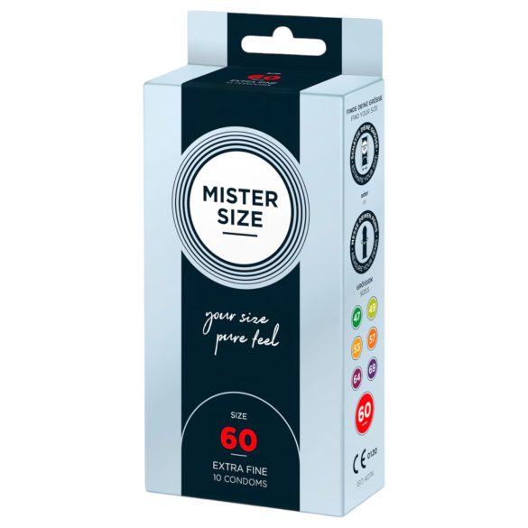Mister Size tanki kondomi - 60mm (10 komada)