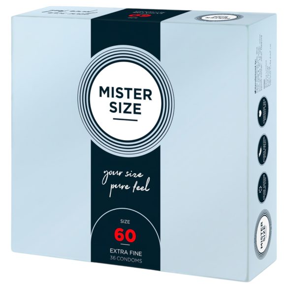 Mister Size tanki kondomi - 60mm (36 komada)