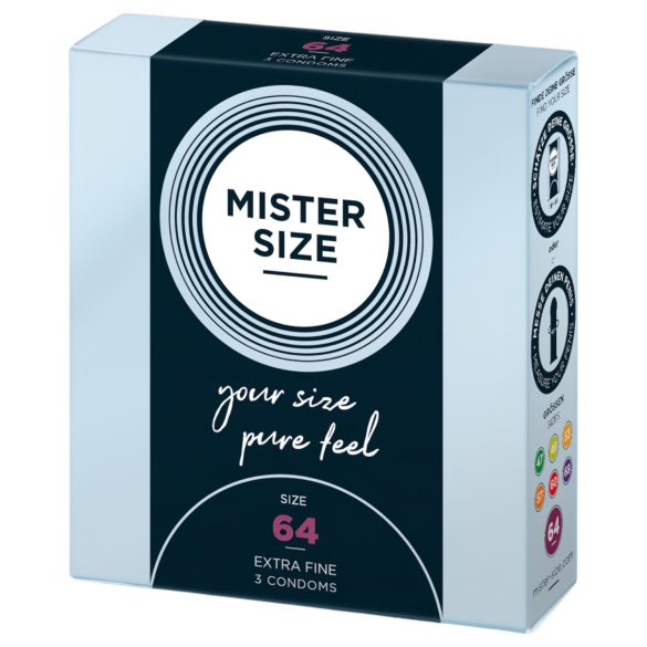 Mister Size tanak kondom - 64mm (3 komada)