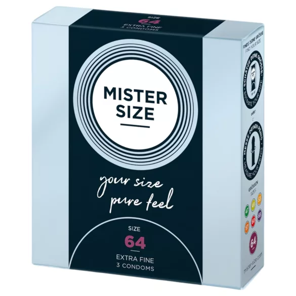 Mister Size tanak kondom - 64mm (3 komada)