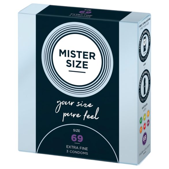 Mister Size tanki kondom - 69mm (3 komada)
