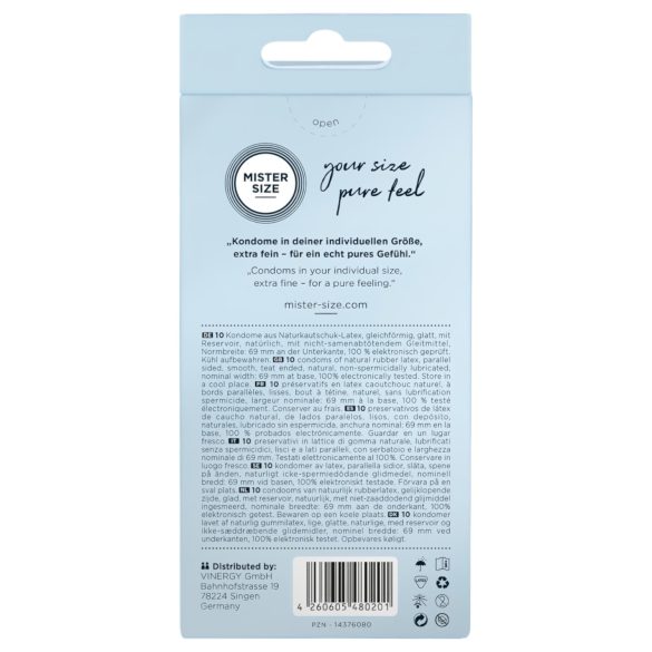 Mister Size tanka kondoma - 69mm (10 komada)