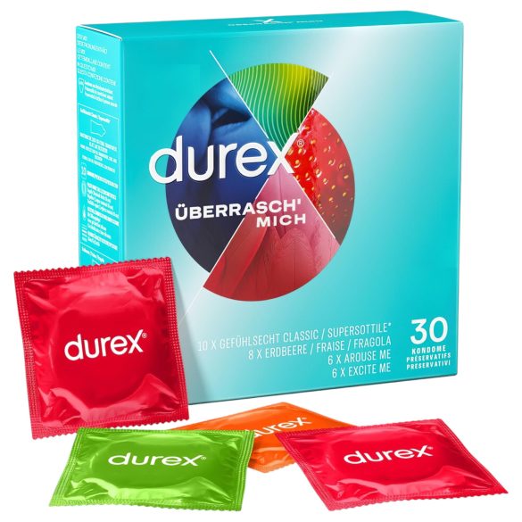 Durex - pakovanje kondoma sa ukusima (30 komada)