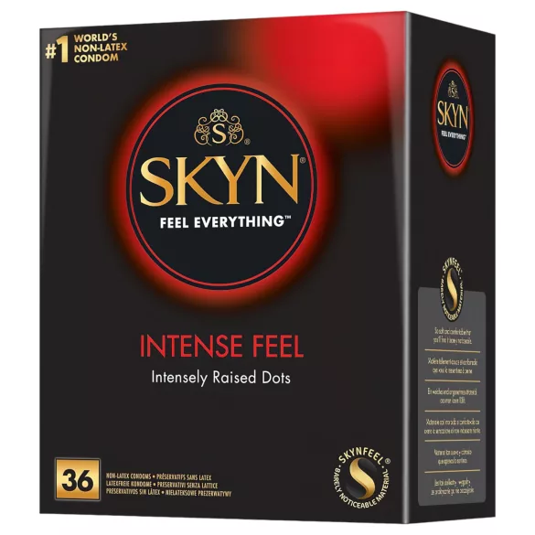 Manix SKYN Intense Fell - veganski kondomi bez lateksa (36 kom)