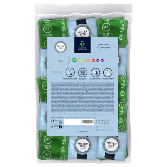Mister Size tanki kondomi - 47mm (100 komada)