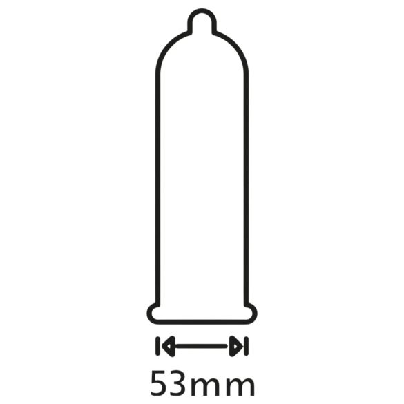 Secura Extra Fun - tačkasti kondomi - 53mm (12 kom)