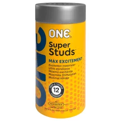 ONE Super Studs - рељефни кондоми (12 ком)