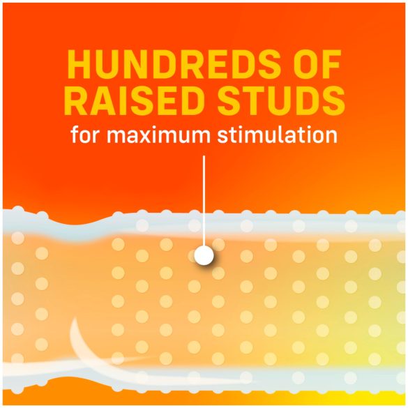 ONE Super Studs - рељефни кондоми (12 ком)