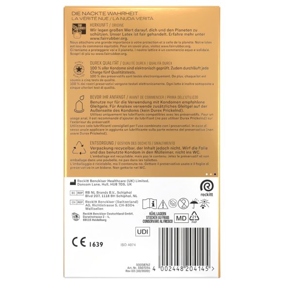 Durex Bliski - ekstra tanki kondomi (10 komada)