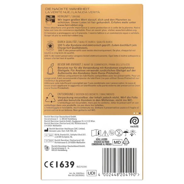 Durex Blizu XXL - ekstra veliki kondomi (10 kom)