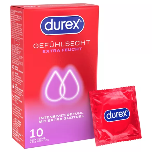 Durex - dodatno podmazani kondomi (10 komada)