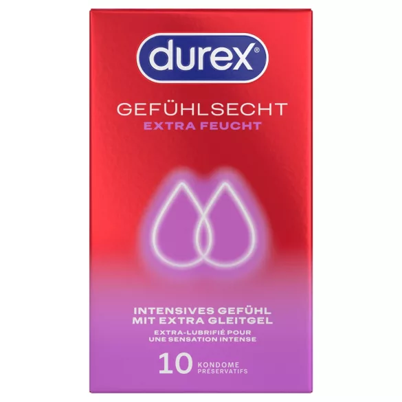 Durex - dodatno podmazani kondomi (10 komada)