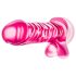 B Yours – dildo sa testisima – 20 cm (roze)