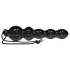 You2Toys Black Jack - crni analni dildo sa kuglicama