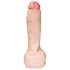 Realistixxx Džin - ekstra veliki dildo (natur boja)