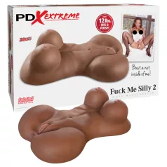   Pipedream Fuck Me Silly Sista - smeđi ženski torzo masturbator (5,7 kg)