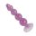You2Toys - analne kuglice - ljubičasti analni dildo sa vakumskom bazom