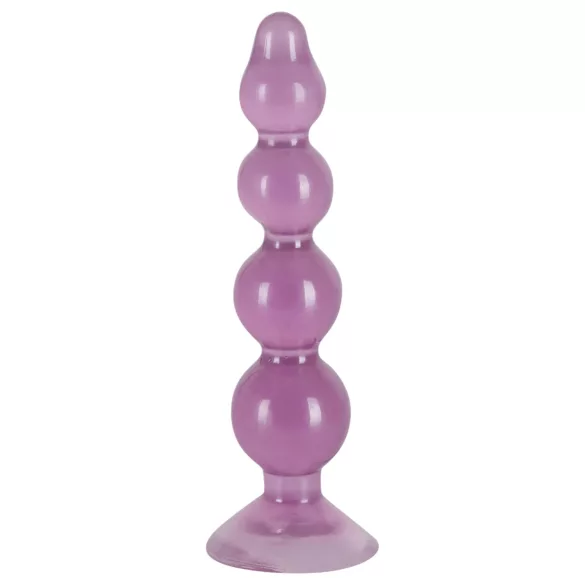 You2Toys - analne kuglice - ljubičasti analni dildo sa vakumskom bazom