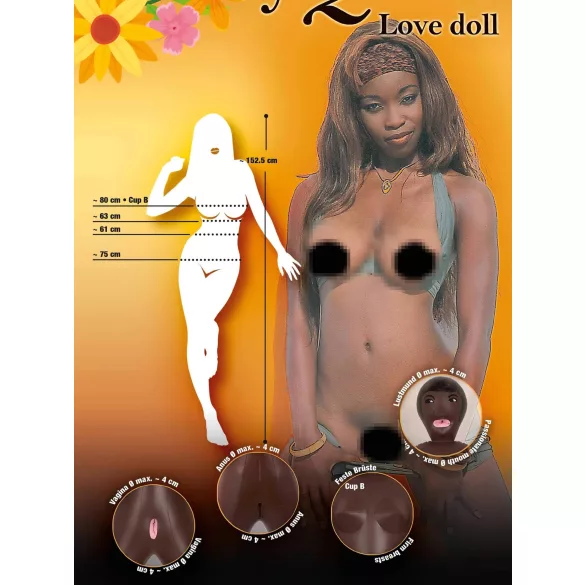 You2Toys - Crna lepotica lutka