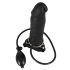 You2Toys - Napumpajuće Strapon - šuplji, silikonski dildo (crni)