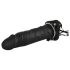 You2Toys - Napumpajuće Strapon - šuplji, silikonski dildo (crni)
