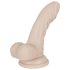 You2Toys - Silikonski dildo sa vakumskom bazom - mali (natur)