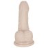 You2Toys - Silikonski dildo sa vakumskom bazom - mali (natur)