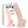 You2Toys - Silikonski dildo sa vakuumskom čašicom - srednji (natur)