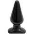 Doc Johnson crni analni plug - klasičan, veliki (14,5cm)