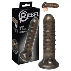 Rebel - rebrasti penis rukav (siva)