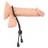 Bad Kitty - silikonski penis prsten (crni)