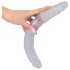 Kristalni dupli dildo (34cm)