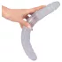 Kristalni dupli dildo (34cm)