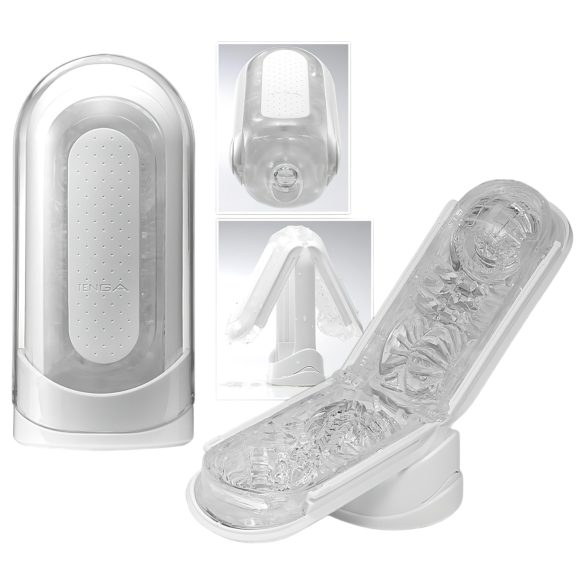 TENGA Flip Zero - супер-мастурбатор (бела)