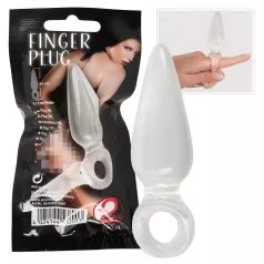You2Toys - Finger Plug - prst analni čep (prozirno)