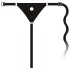 You2Toys - Silikonski Strap-On - može se pričvrstiti (crni)