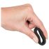 Crni Velvet - debelosteni prsten za penis (2,6 cm) - crni