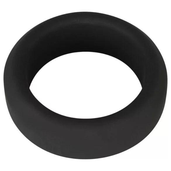 Crni Velvet - debeli prsten za penis (3,2cm) - crn