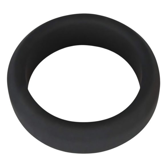 Black Velvet - crni prsten za penis (3,8 cm)