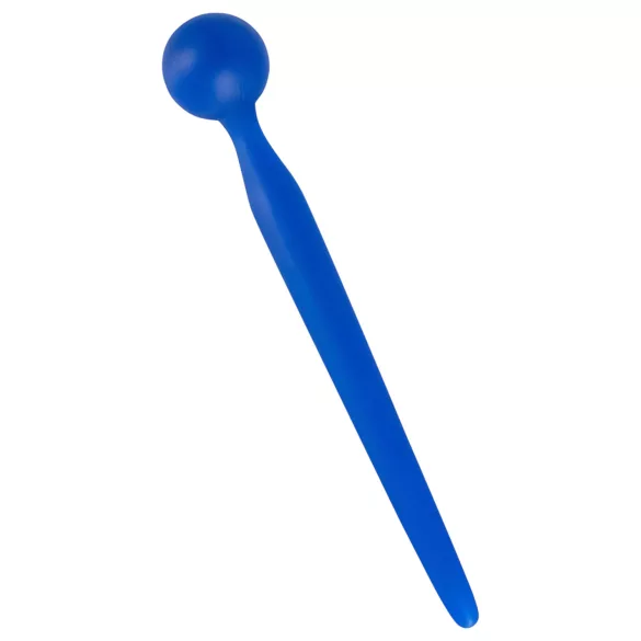 Dilatator Sperm Stopper – silikonski dilatator sa kuglicom (plavi)