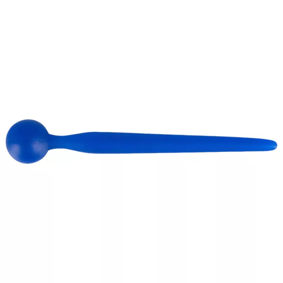 Dilatator Sperm Stopper – silikonski dilatator sa kuglicom (plavi)