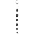 Black Velvet - 6 crnih analnih perli (crna)