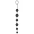 Black Velvet - 6 crnih analnih perli (crna)