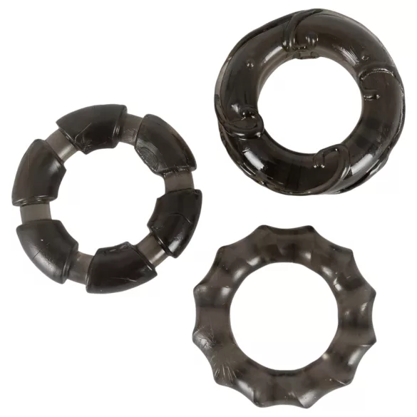 You2Toys - Set sivo-ringova za raznovrsni užitak (3 kom)