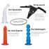 You2Toys - Set dildoa za pričvršćivanje! - raznobojan